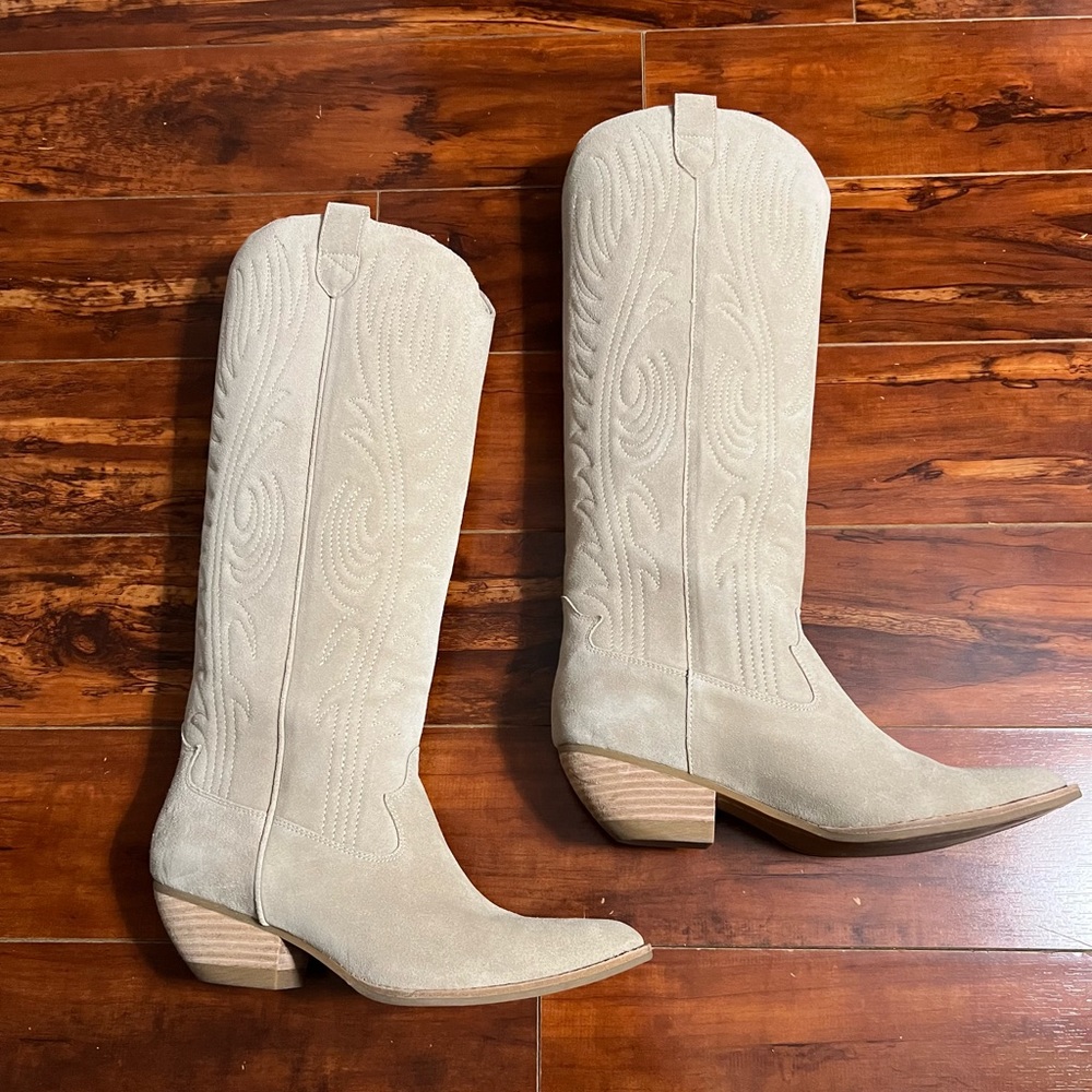Anthropologie x Jeffrey Campbell cowboy boots